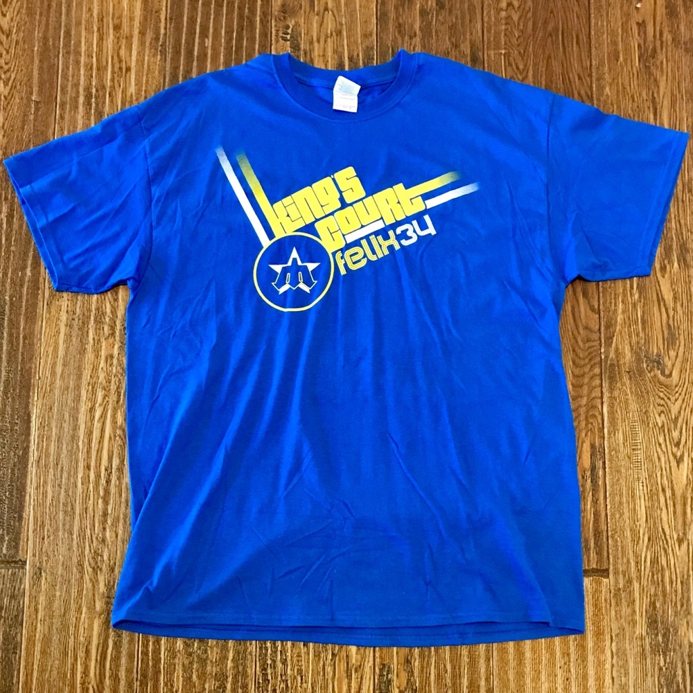 Seattle Mariners Felix Hernandez Kings Court XL